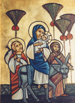 The Holy Family and Salome
